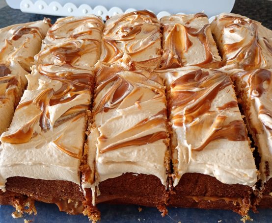 Ginger & Caramel Traybake